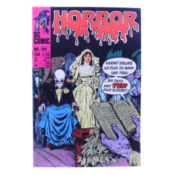 DC Comic Horror Nr. 109 Williams Verlag 1980 Deutsche Erstveröffentlichung